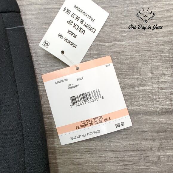 Kasper Petite Pencil Skirt Size 2P - Picture 2 of 5